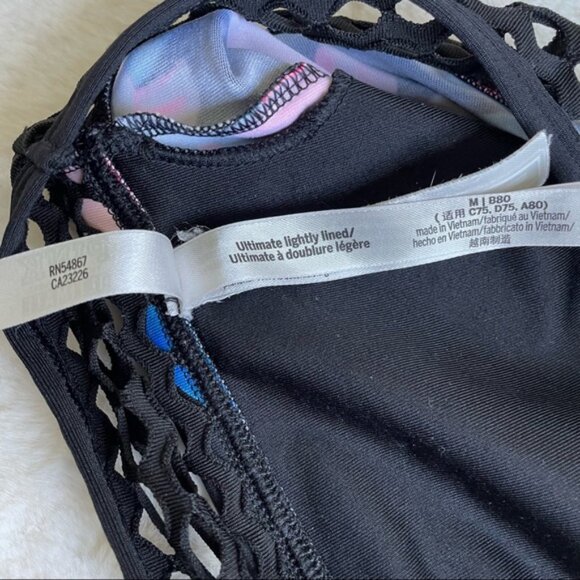 Victoria's Secret PINK | Mesh Tropical Ultimate Lightly Lined Bra | Size Medium - Picture 7 of 10